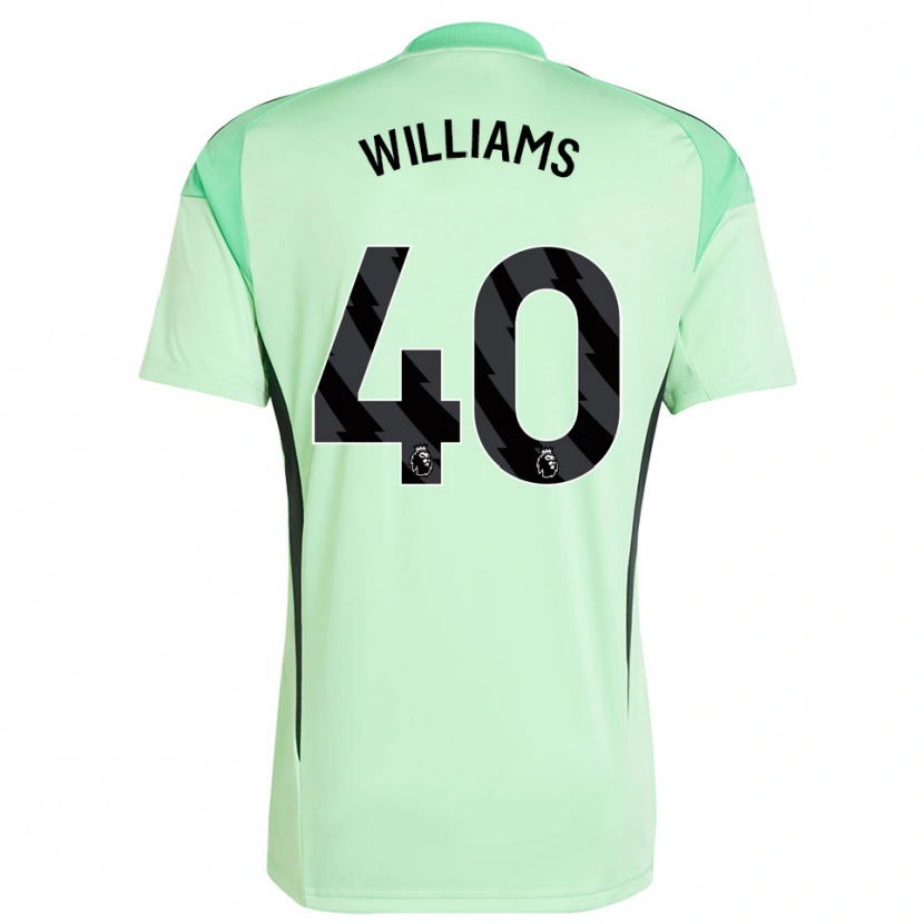 Danxen Heren Naomi Williams #40 Lichtgroen Zwart Keepersshirt 2025/26 T-Shirt