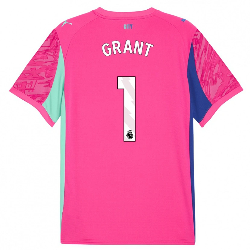 Danxen Heren True Grant #1 Roze Roze Keepersshirt 2025/26 T-Shirt
