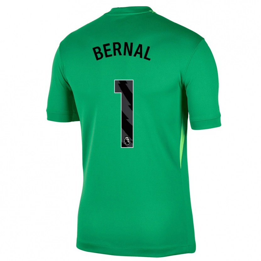 Danxen Heren Freddy Bernal #1 Groen Zwart Keepersshirt 2025/26 T-Shirt