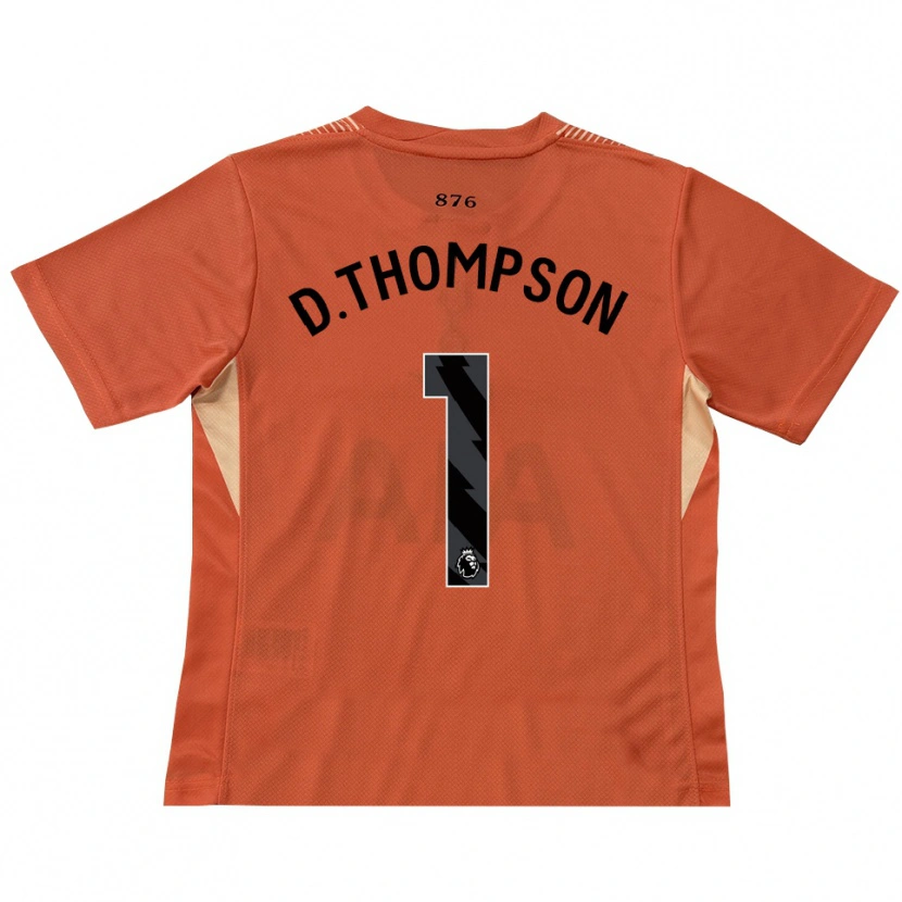 Danxen Heren Dylan Thompson #1 Oranje Zwart Keepersshirt 2025/26 T-Shirt