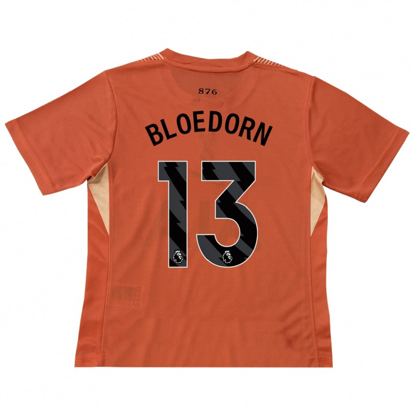 Danxen Heren Carey Bloedorn #13 Oranje Zwart Keepersshirt 2025/26 T-Shirt