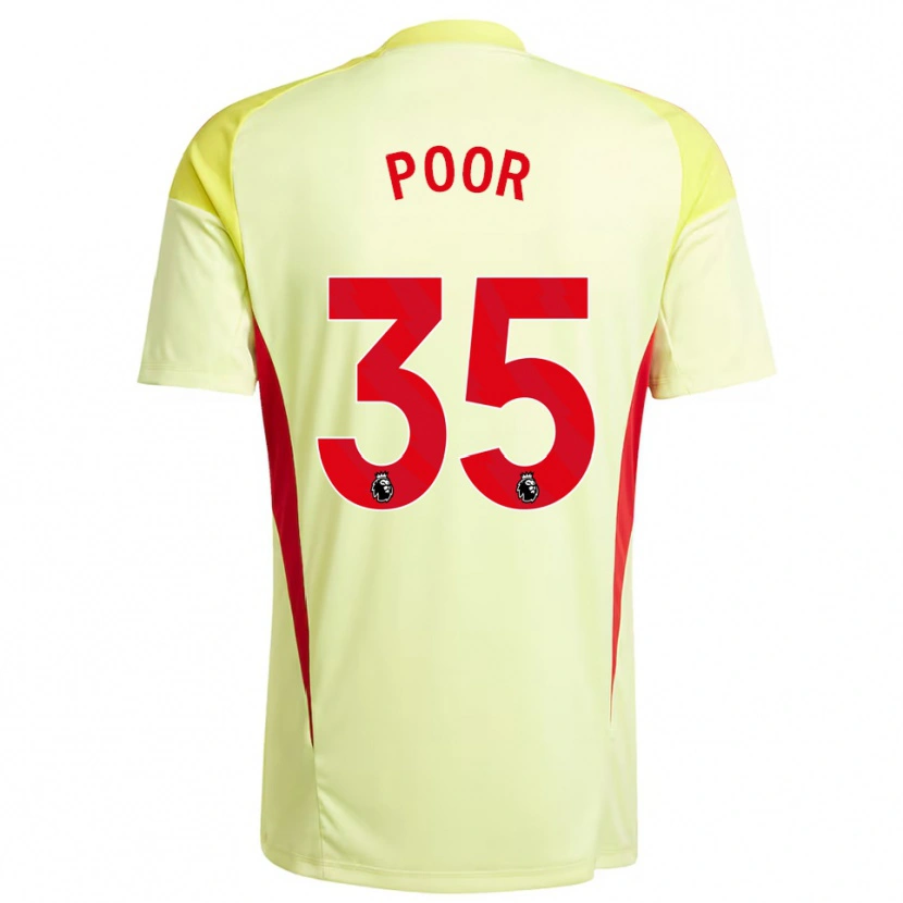 Danxen Heren Sophia Poor #35 Lichtgeel Keepersshirt 2025/26 T-Shirt