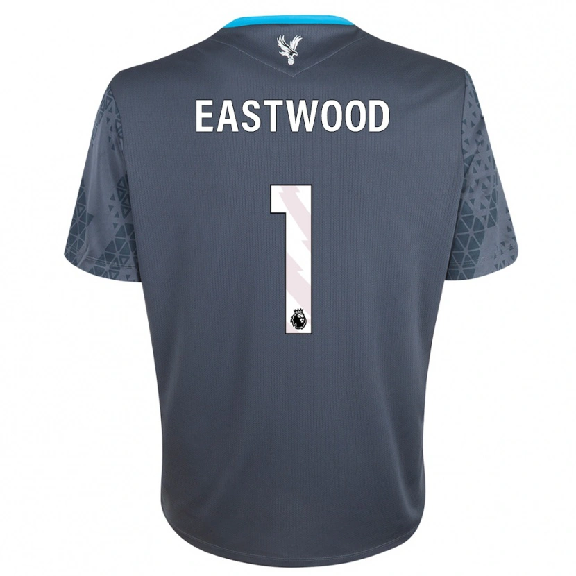 Danxen Heren Billy Eastwood #1 Donkergrijs Wit Keepersshirt 2025/26 T-Shirt