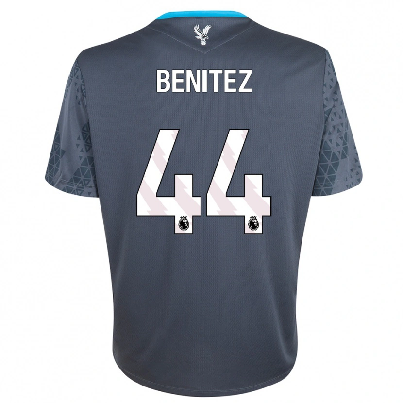 Danxen Heren Walter Benítez #44 Donkergrijs Wit Keepersshirt 2025/26 T-Shirt