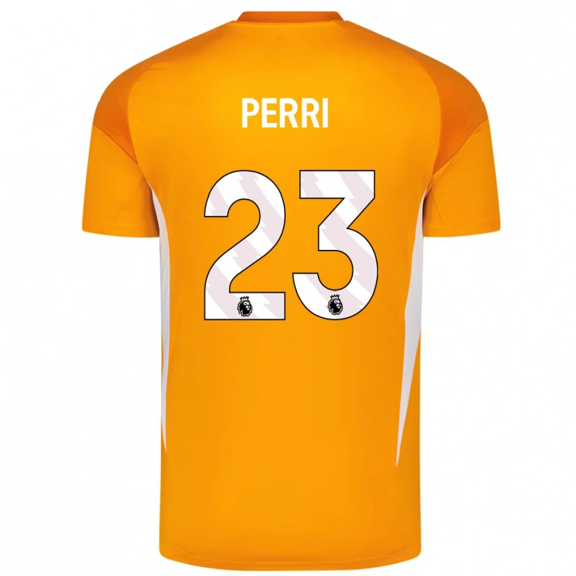 Danxen Heren Lucas Perri #23 Oranje Wit Keepersshirt 2025/26 T-Shirt