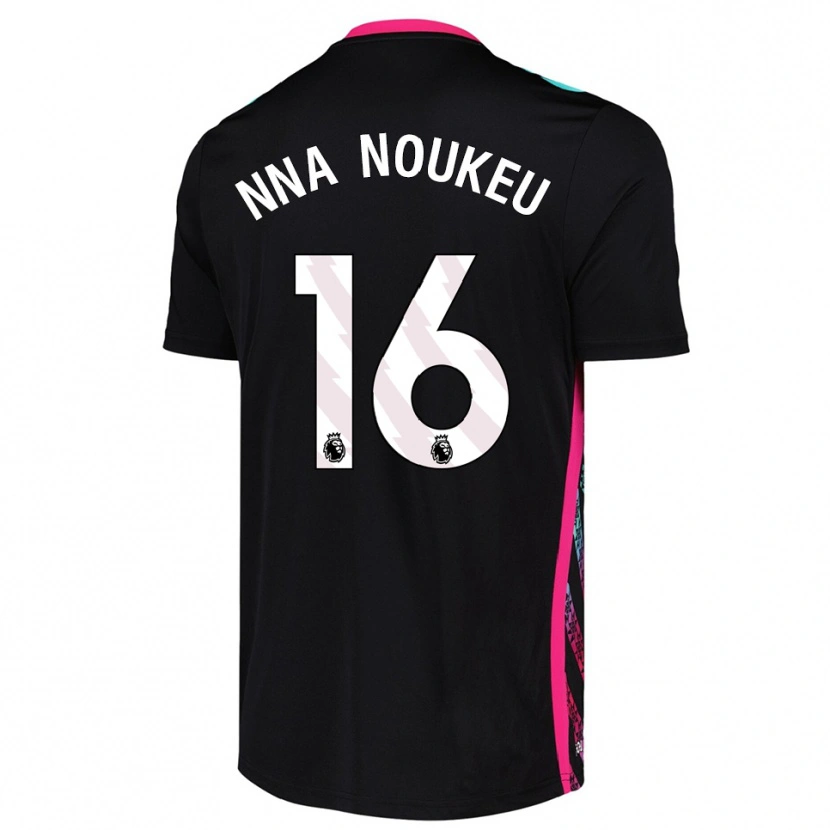 Danxen Heren Blondy Nna Noukeu #16 Zwart Wit Keepersshirt 2025/26 T-Shirt