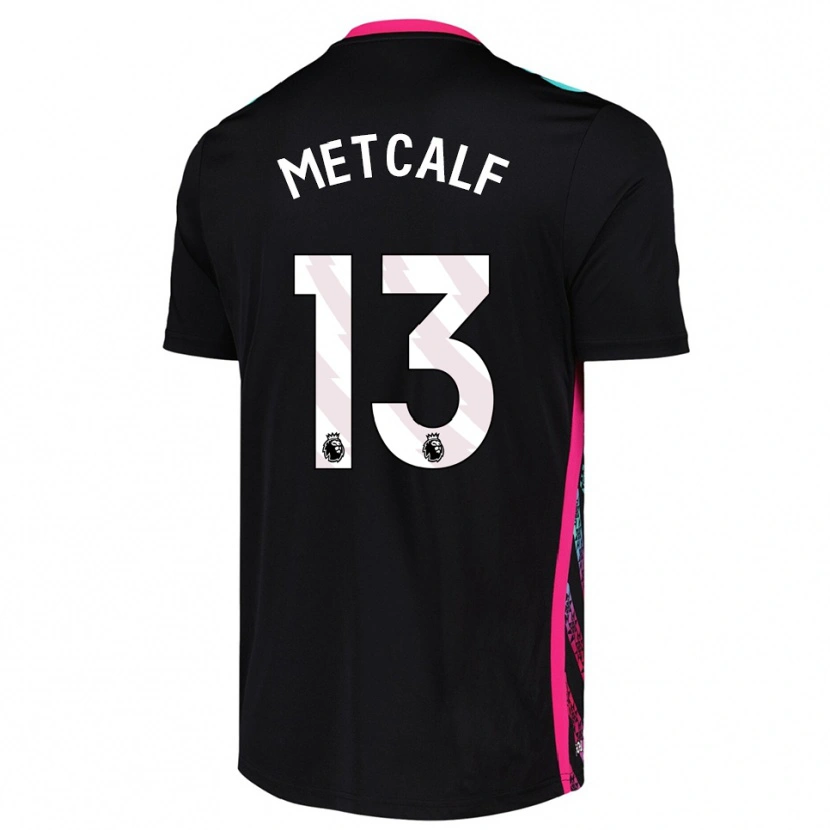 Danxen Heren Ben Metcalf #13 Zwart Wit Keepersshirt 2025/26 T-Shirt