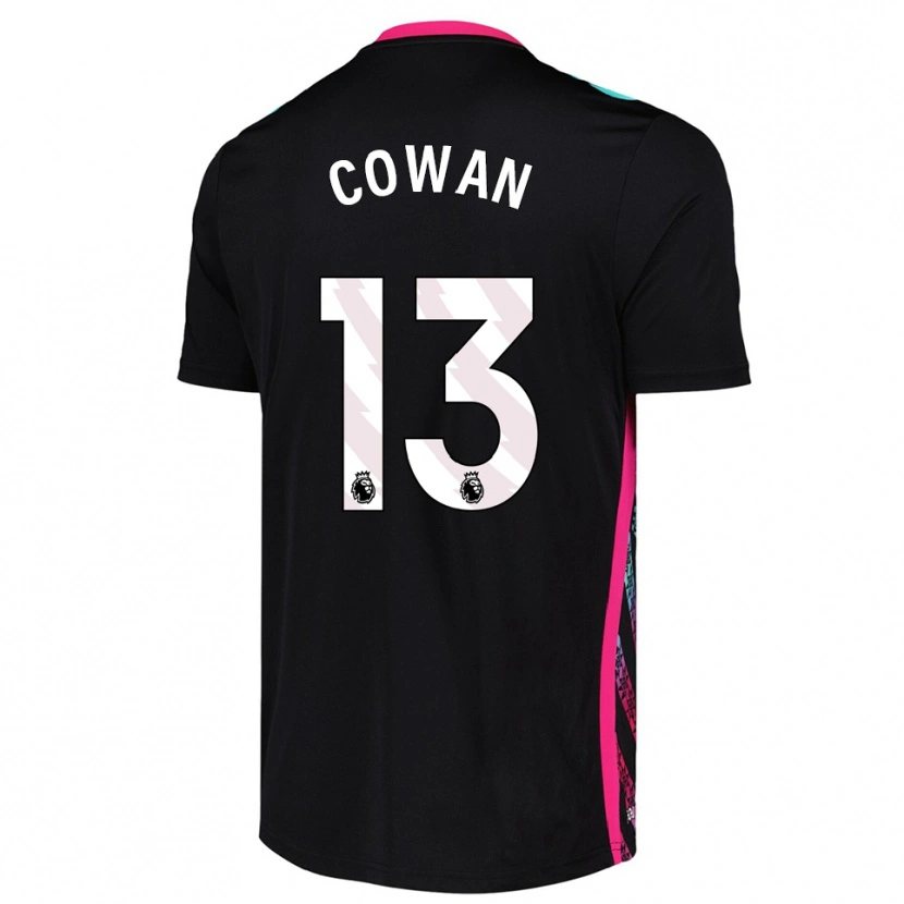 Danxen Heren Joe Cowan #13 Zwart Wit Keepersshirt 2025/26 T-Shirt