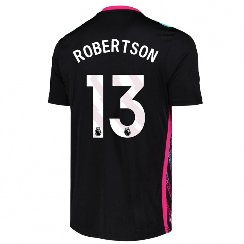 Danxen Heren Finley Robertson #13 Zwart Wit Keepersshirt 2025/26 T-Shirt