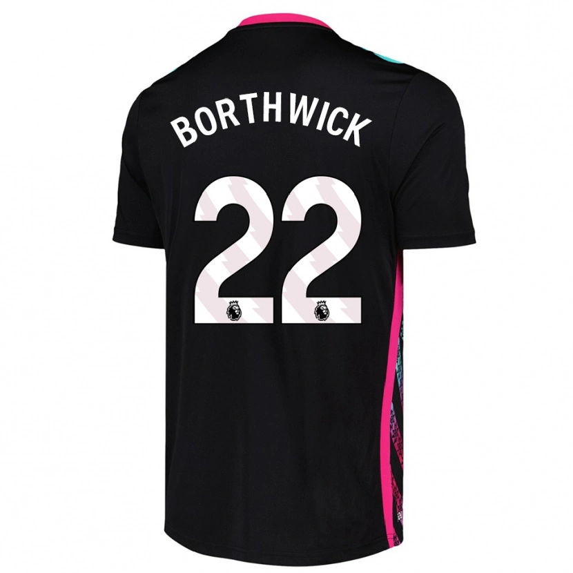 Danxen Heren Megan Borthwick #22 Zwart Wit Keepersshirt 2025/26 T-Shirt