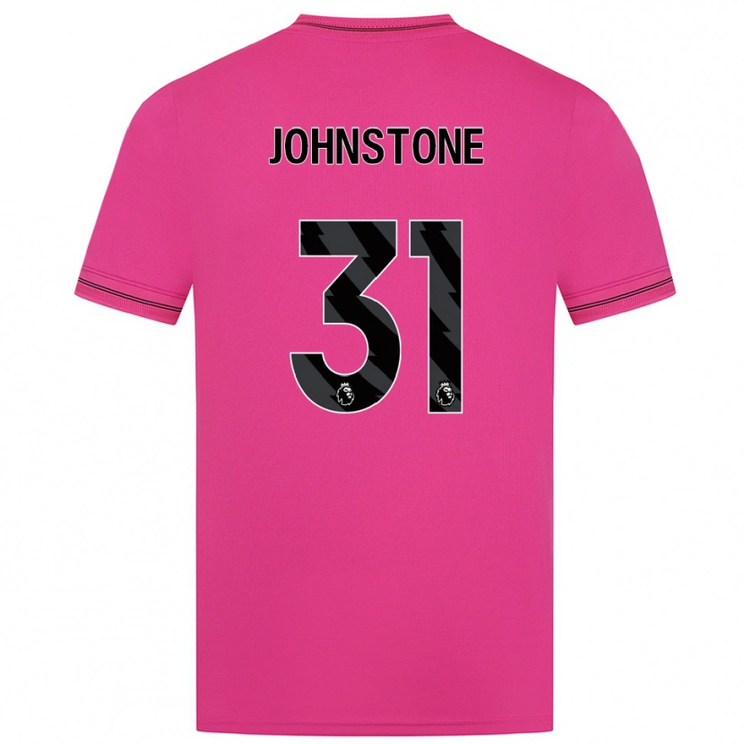 Danxen Heren Sam Johnstone #31 Magenta Zwart Keepersshirt 2025/26 T-Shirt
