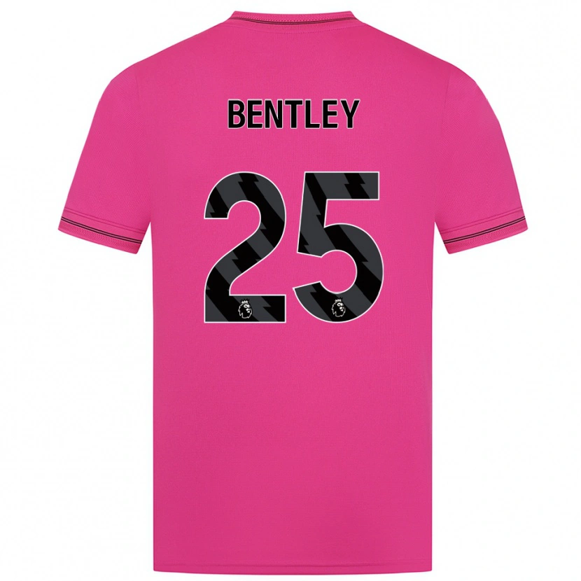 Danxen Heren Daniel Bentley #25 Magenta Zwart Keepersshirt 2025/26 T-Shirt