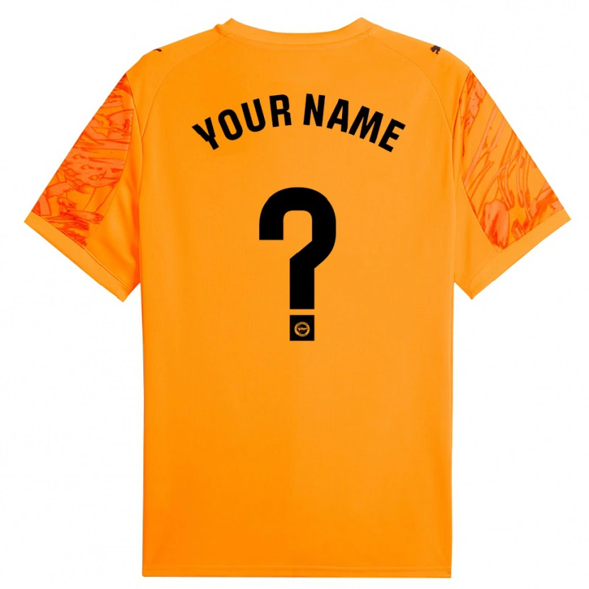 Danxen Heren Deportivo Alaves Oranje Zwart Keepersshirt 2025/26 T-Shirt