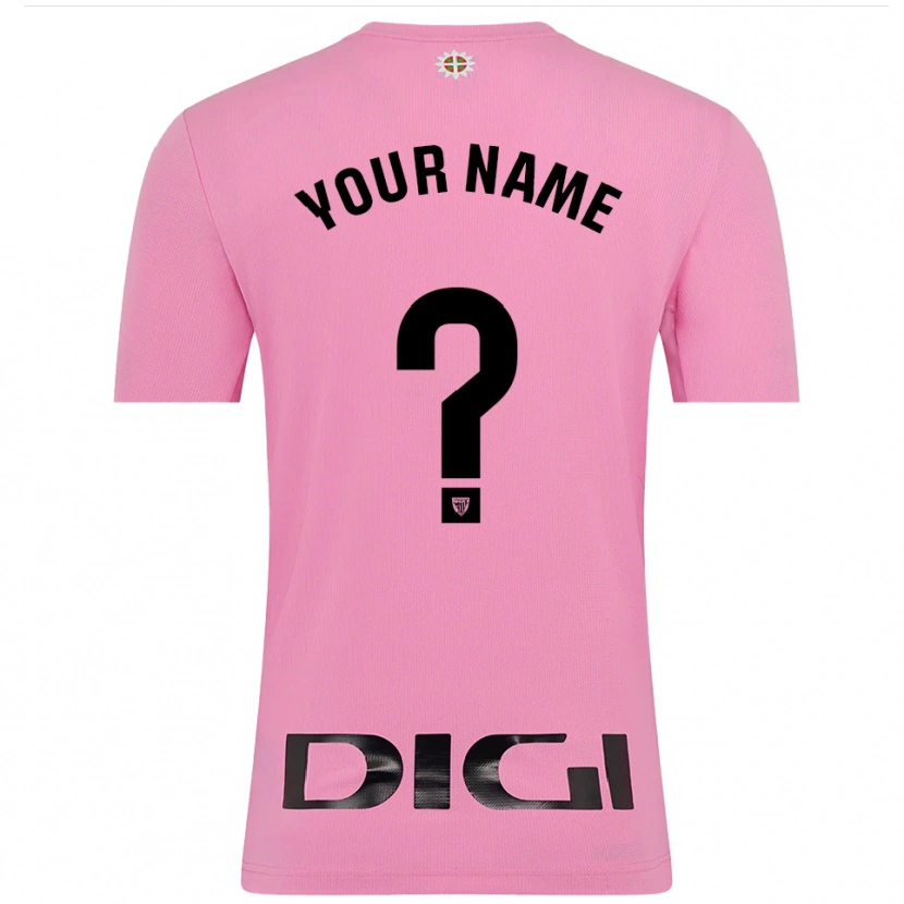 Danxen Heren Athletic Bilbao Roze Zwart Keepersshirt 2025/26 T-Shirt