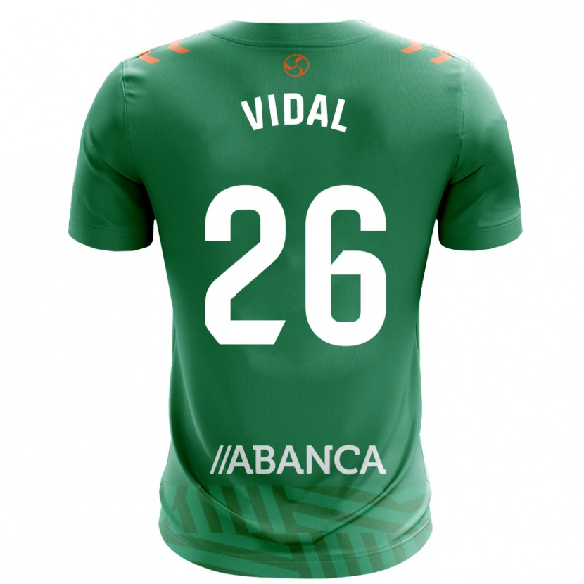 Danxen Heren Marc Vidal #26 Groen Wit Keepersshirt 2025/26 T-Shirt
