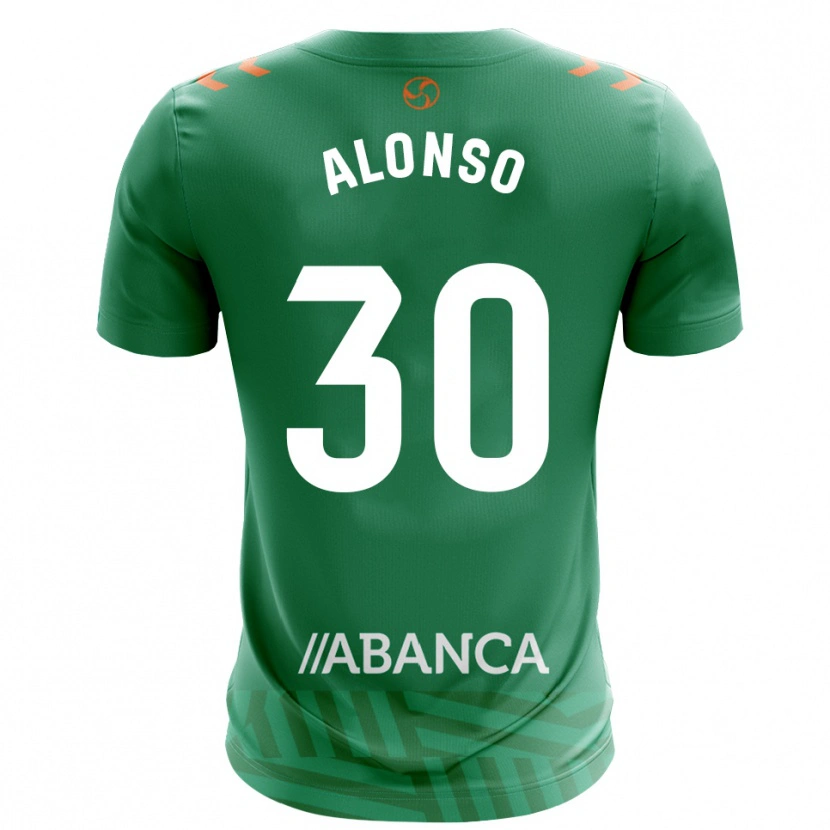 Danxen Heren Adriana Alonso #30 Groen Wit Keepersshirt 2025/26 T-Shirt