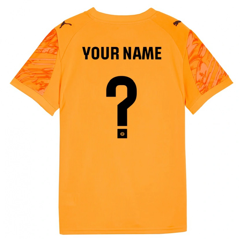 Danxen Heren Girona Oranje Zwart Keepersshirt 2025/26 T-Shirt