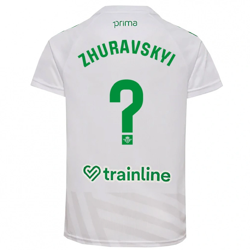 Danxen Heren Yan Zhuravskyi #0 Wit Groen Keepersshirt 2025/26 T-Shirt