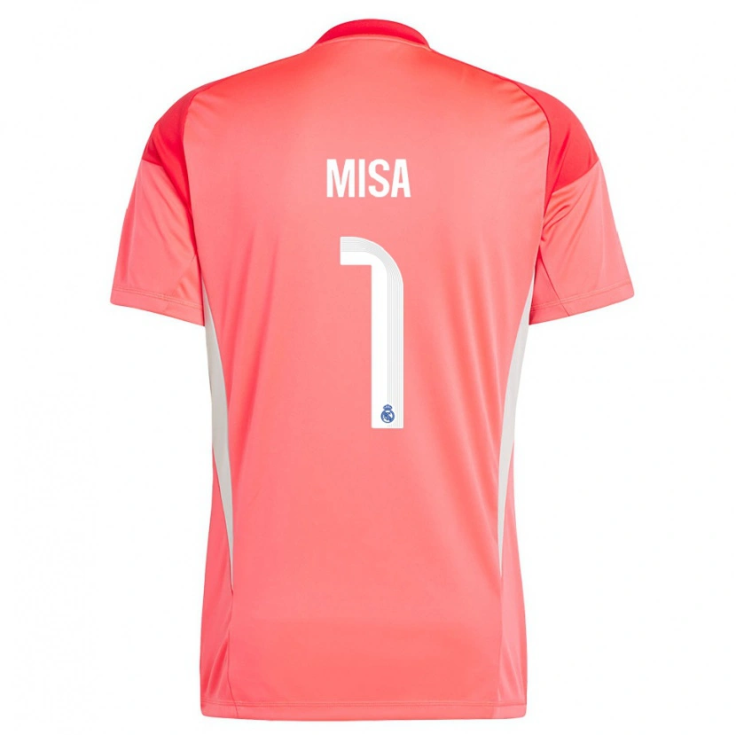 Danxen Heren Misa Rodríguez #1 Oranjerood Wit Keepersshirt 2025/26 T-Shirt