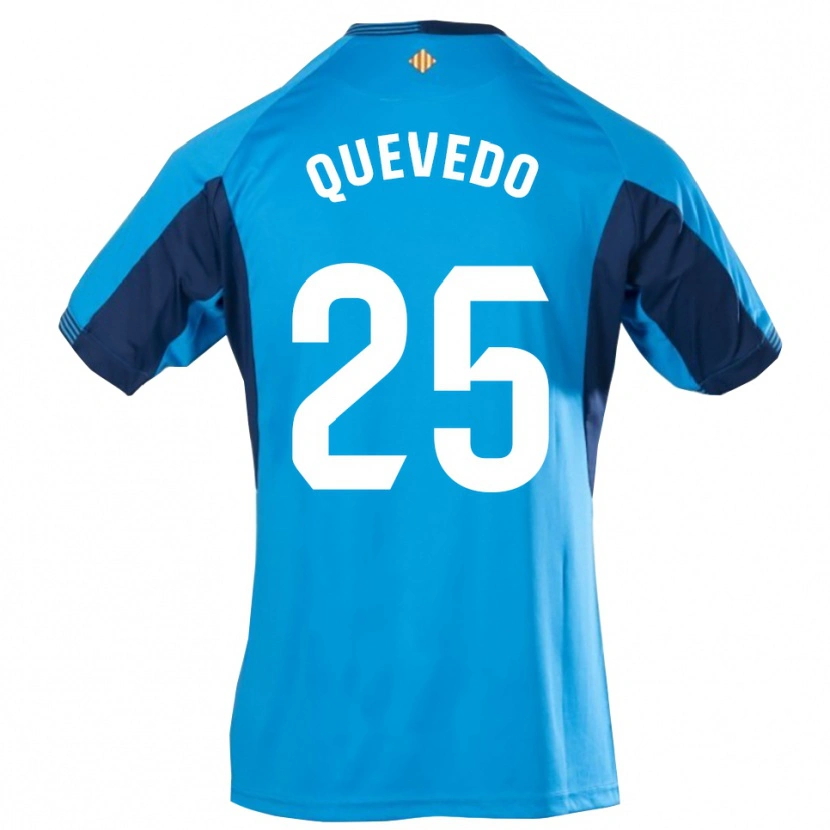 Danxen Heren Alex Quevedo #25 Blauw Wit Keepersshirt 2025/26 T-Shirt