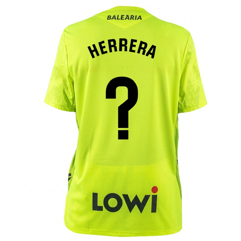 Danxen Heren Asier Herrera #0 Fluorescerend Groen Zwart Keepersshirt 2025/26 T-Shirt