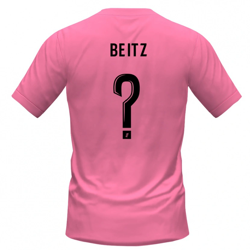 Danxen Heren Taylor Beitz #0 Roze Zwart Keepersshirt 2025/26 T-Shirt