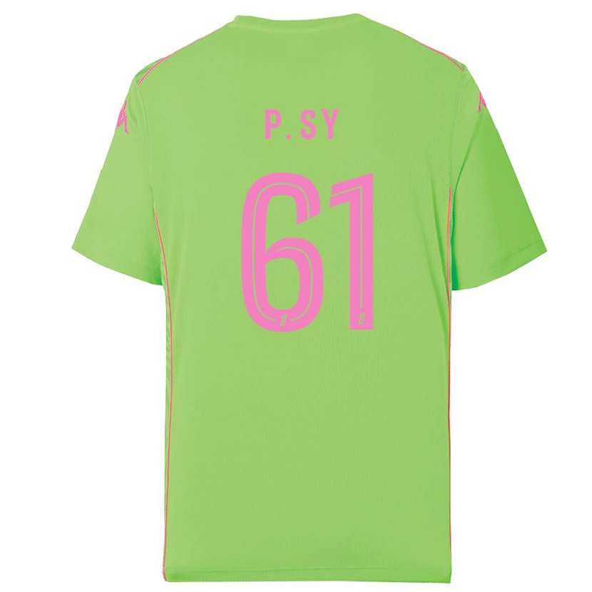 Danxen Heren Pape Sy #61 Bleek Groen Keepersshirt 2025/26 T-Shirt