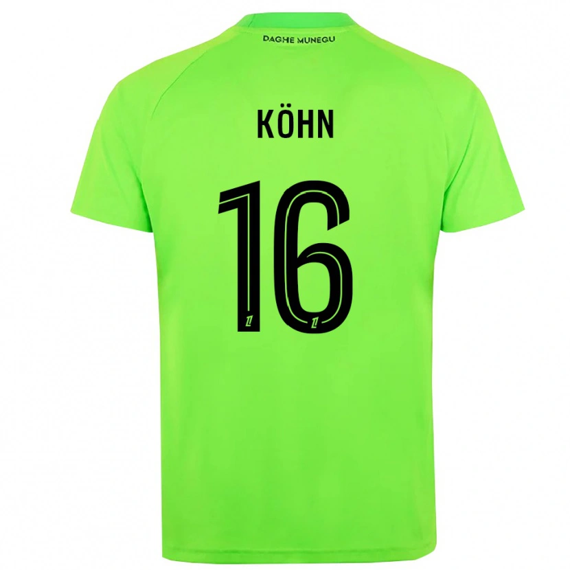 Danxen Heren Philipp Köhn #16 Groen Zwart Keepersshirt 2025/26 T-Shirt