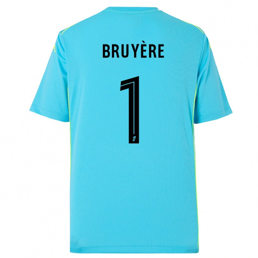 Danxen Heren Théo Bruyère #1 Hemelsblauw Zwart Keepersshirt 2025/26 T-Shirt
