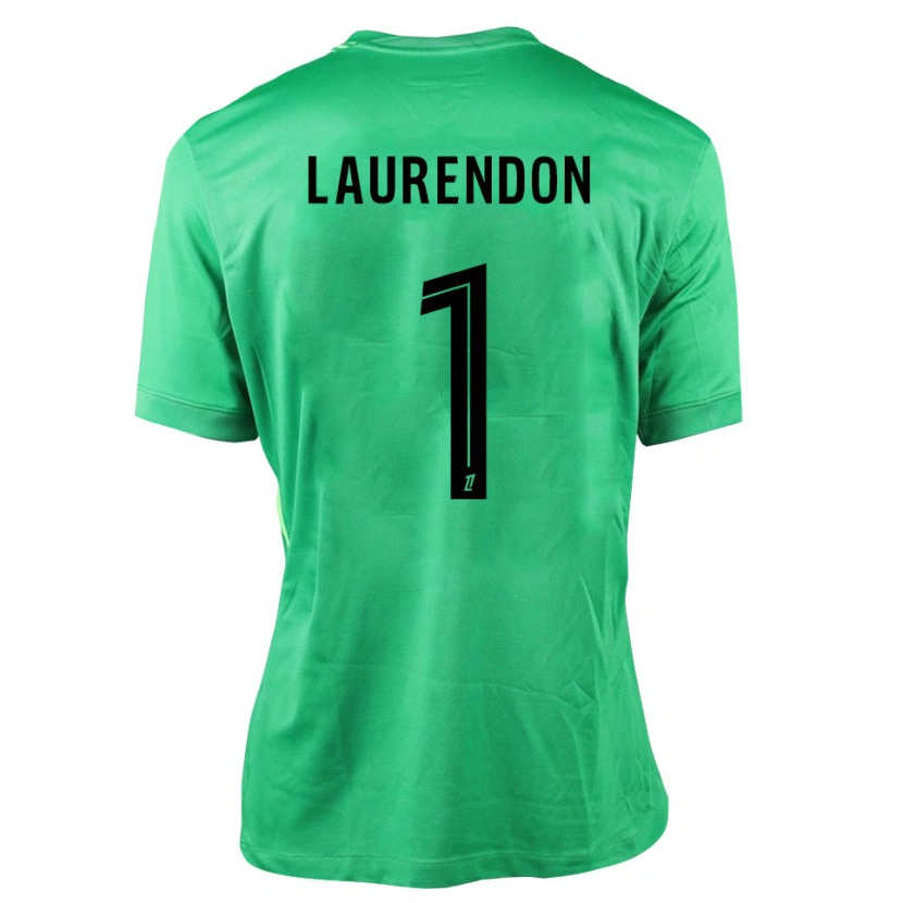 Danxen Heren Bilal Laurendon #1 Groen Zwart Keepersshirt 2025/26 T-Shirt