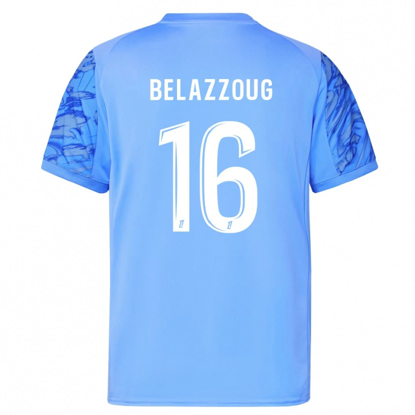 Danxen Heren Kilian Belazzoug #16 Blauw Wit Keepersshirt 2025/26 T-Shirt