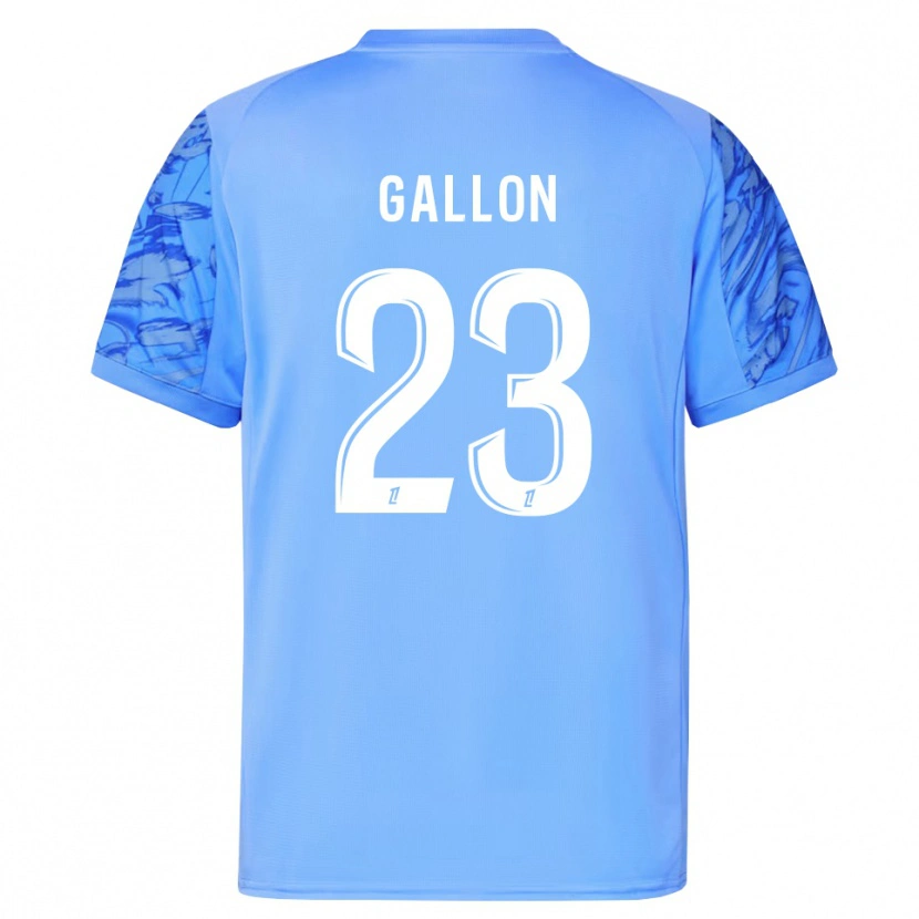 Danxen Heren Gauthier Gallon #23 Blauw Wit Keepersshirt 2025/26 T-Shirt