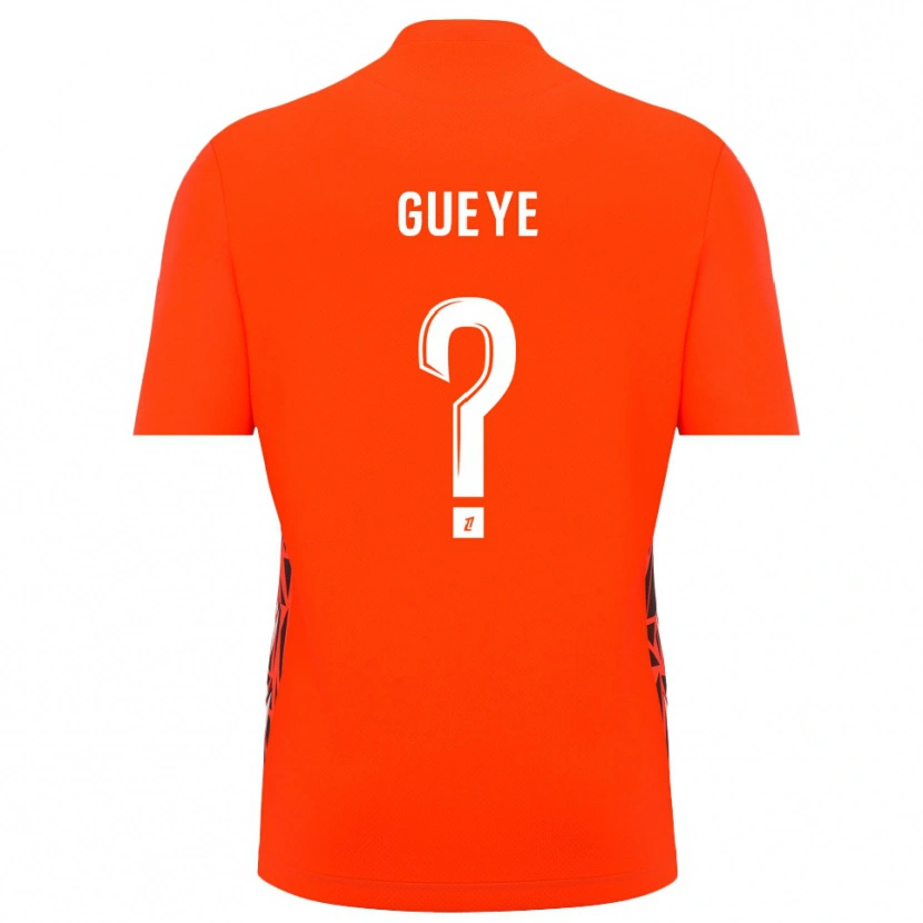 Danxen Heren Khady Gueye #0 Oranje Wit Keepersshirt 2025/26 T-Shirt