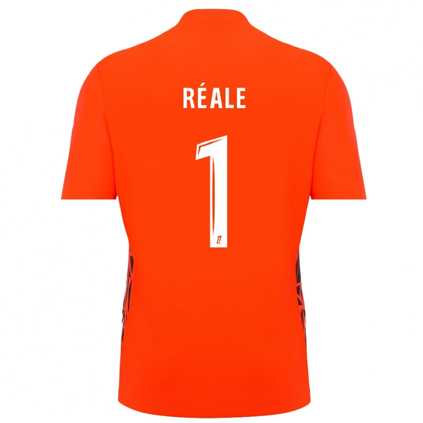 Danxen Heren Pierre Réale #1 Oranje Wit Keepersshirt 2025/26 T-Shirt