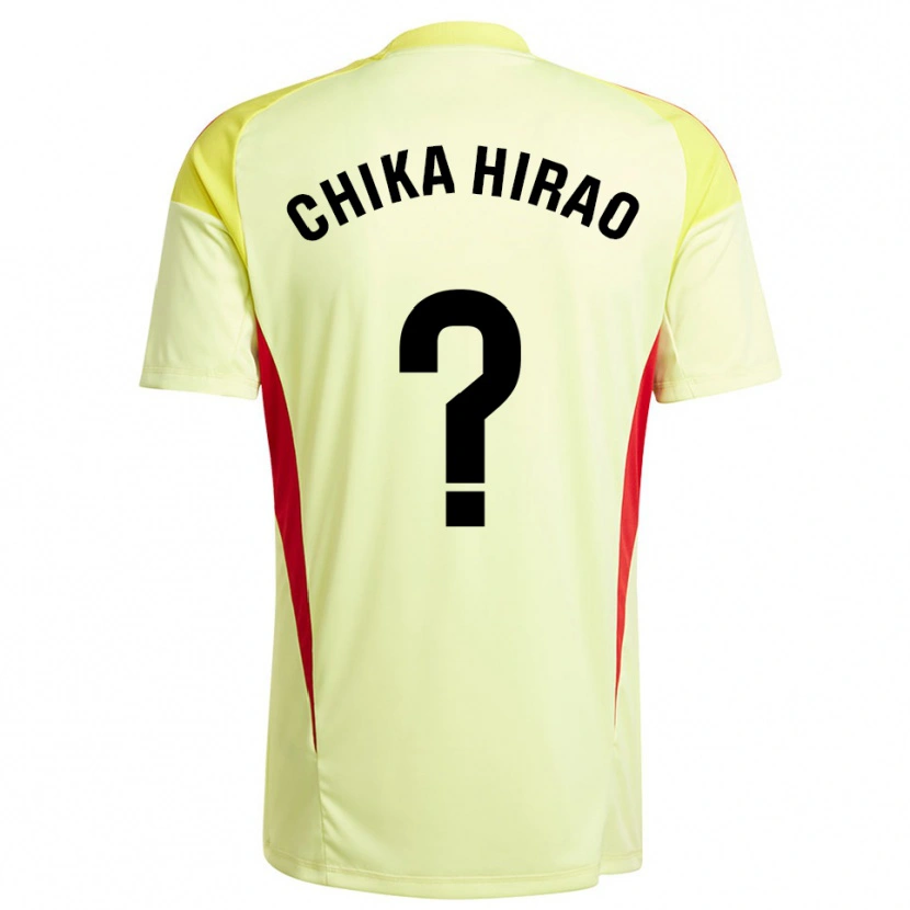 Danxen Heren Hirao Chika #0 Licht Geel Zwart Keepersshirt 2025/26 T-Shirt
