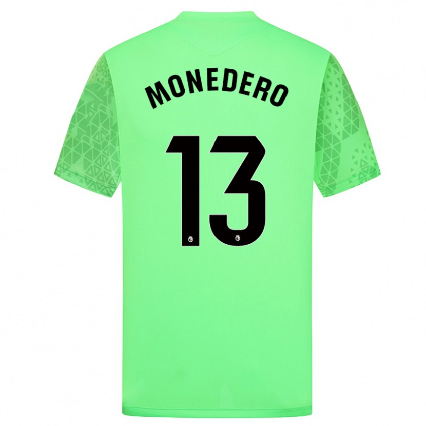 Danxen Heren Marc Monedero #13 Spring Groen Zwart Keepersshirt 2025/26 T-Shirt