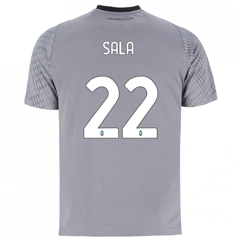 Danxen Heren Lorenzo Sala #22 Grijs Blauw Rood Keepersshirt 2025/26 T-Shirt