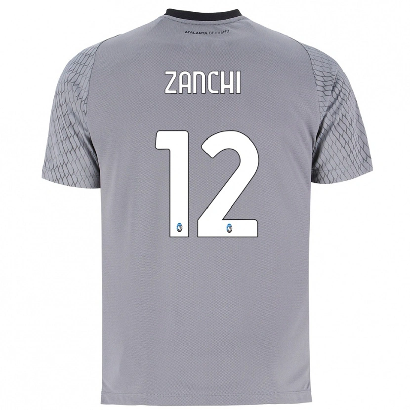 Danxen Heren Edoardo Zanchi #12 Grijs Blauw Rood Keepersshirt 2025/26 T-Shirt