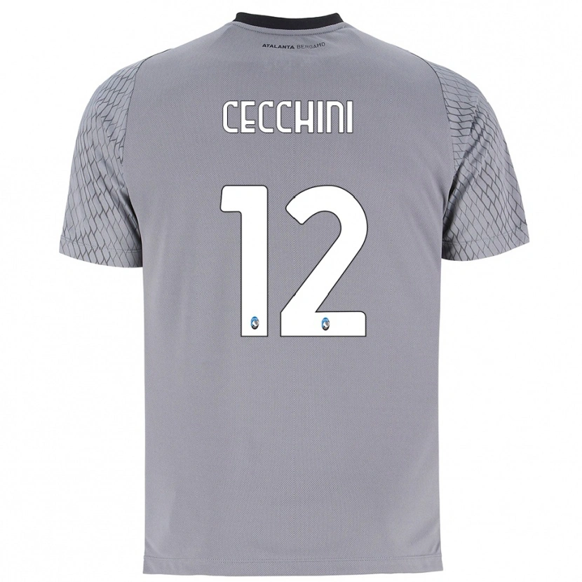 Danxen Heren Filippo Cecchini #12 Grijs Blauw Rood Keepersshirt 2025/26 T-Shirt