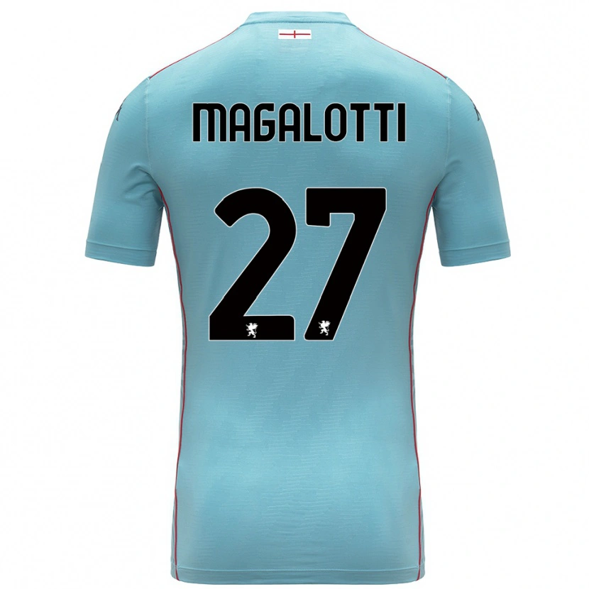 Danxen Heren Gabriele Magalotti #27 Blauw Grijs Keepersshirt 2025/26 T-Shirt
