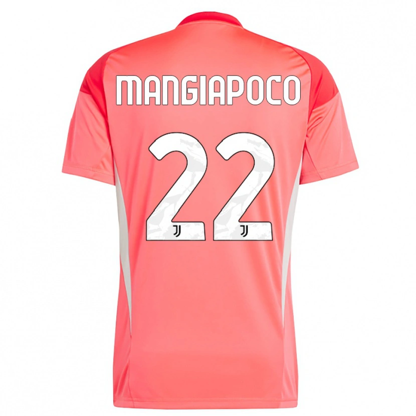 Danxen Heren Stefano Mangiapoco #22 Rood Oranje Keepersshirt 2025/26 T-Shirt