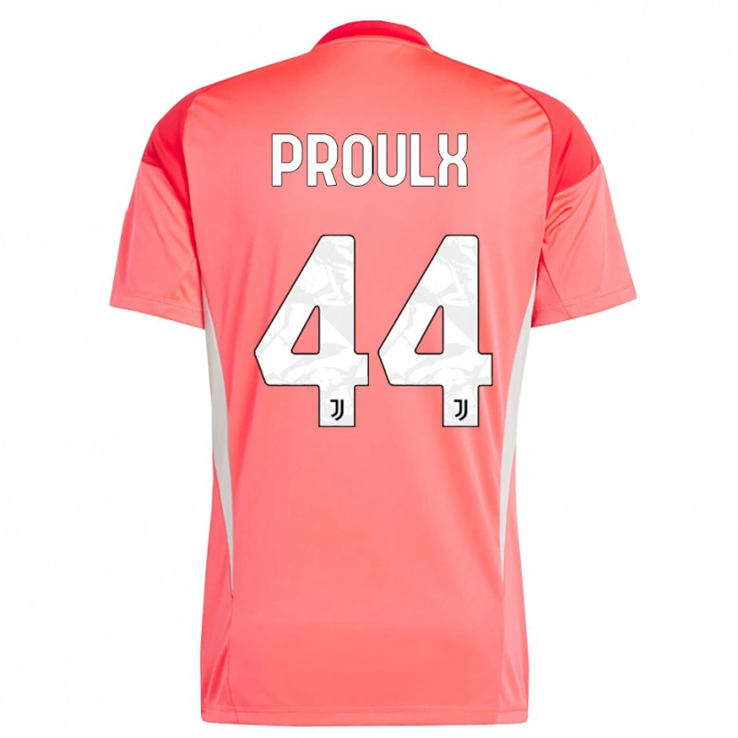 Danxen Heren Lysianne Proulx #44 Rood Oranje Keepersshirt 2025/26 T-Shirt