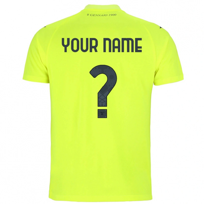 Danxen Heren SS Lazio Fluorescerend Groen Keepersshirt 2025/26 T-Shirt