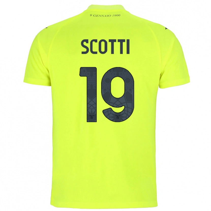 Danxen Heren Asia Scotti #19 Fluorescerend Groen Keepersshirt 2025/26 T-Shirt