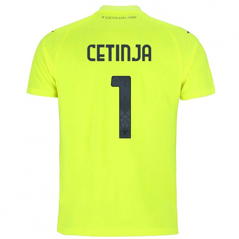 Danxen Heren Sara Cetinja #1 Fluorescerend Groen Keepersshirt 2025/26 T-Shirt