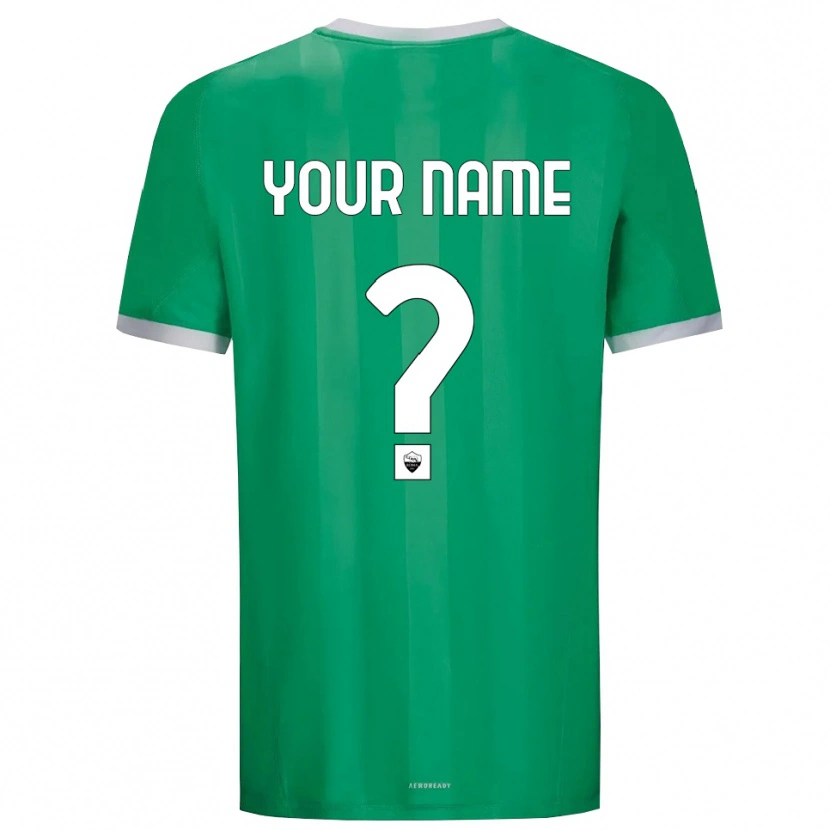 Danxen Heren AS Roma Groen Wit Keepersshirt 2025/26 T-Shirt