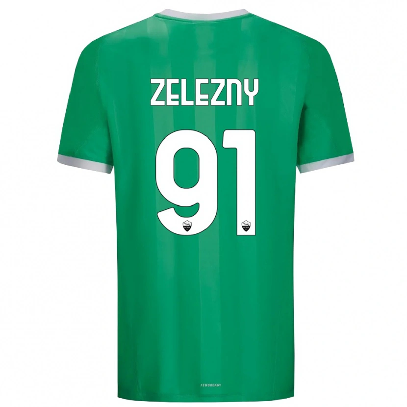 Danxen Heren Radoslaw Zelezny #91 Groen Wit Keepersshirt 2025/26 T-Shirt