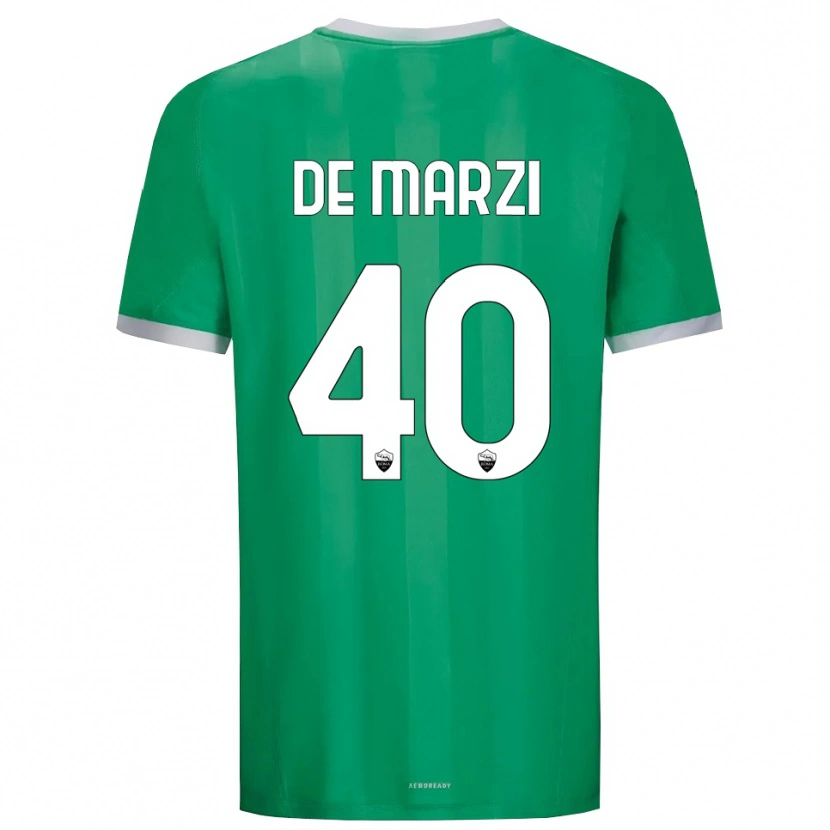Danxen Heren Giorgio De Marzi #40 Groen Wit Keepersshirt 2025/26 T-Shirt