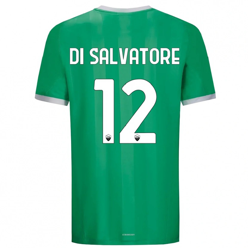 Danxen Heren Diego Di Salvatore #12 Groen Wit Keepersshirt 2025/26 T-Shirt
