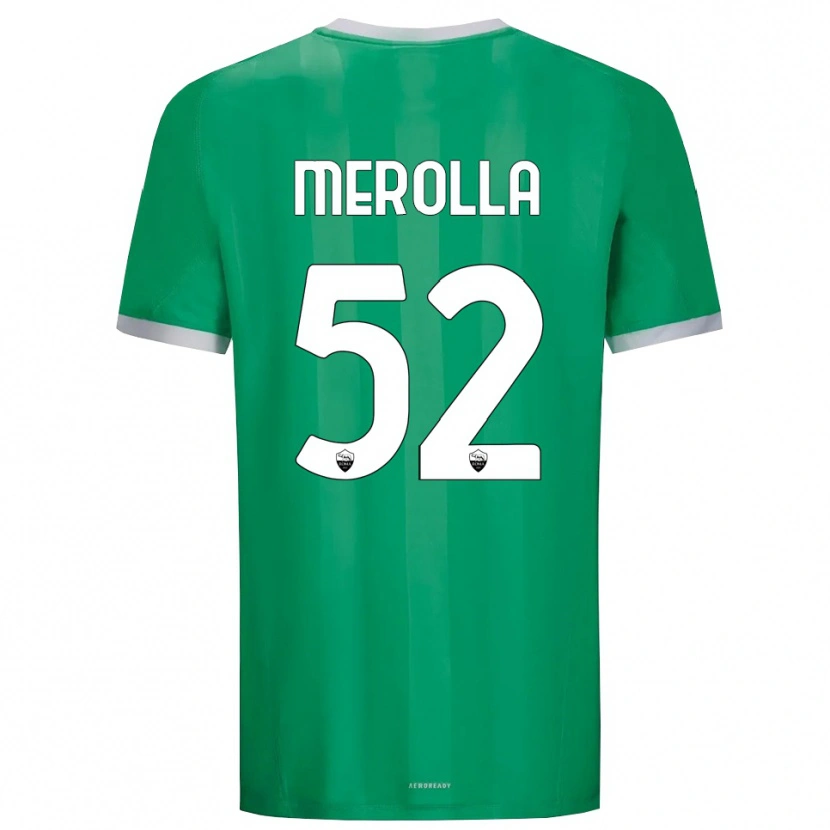 Danxen Heren Liliana Merolla #52 Groen Wit Keepersshirt 2025/26 T-Shirt